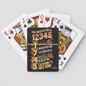 De Bold Firefighters Code Pokerkaarten (Achterkant)
