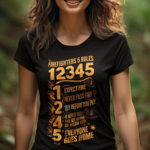 De Bold Firefighters Code T-shirt