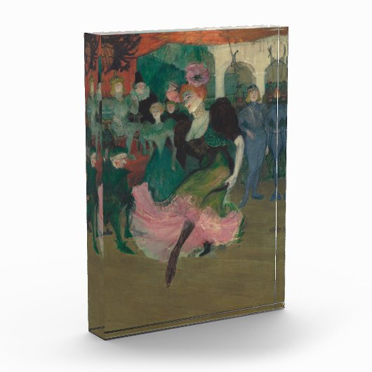 De Bolero dansen - Toulouse-Lautrec Schilderij Fotoblokken (Links)