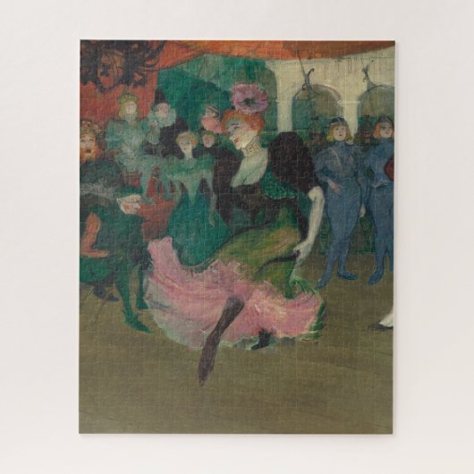 De Bolero dansen - Toulouse-Lautrec Schilderij Legpuzzel (Verticaal)