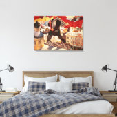 De Bolsjewik, 1920 Canvas Afdruk (Insitu (Slaapkamer))