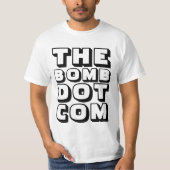 DE BOMB DOT COM T-SHIRT (Voorkant)