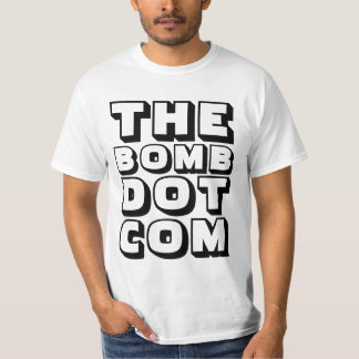 DE BOMB DOT COM T-SHIRT