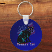 De Bombay Cat Sleutelhanger (Voorkant)