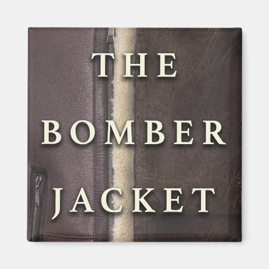 De Bomber Jacket Magneet (Voorkant)