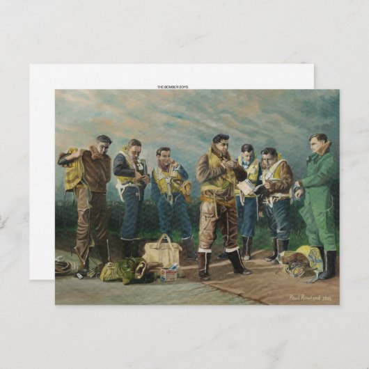 De bomberjongens briefkaart (Voorkant / Achterkant)