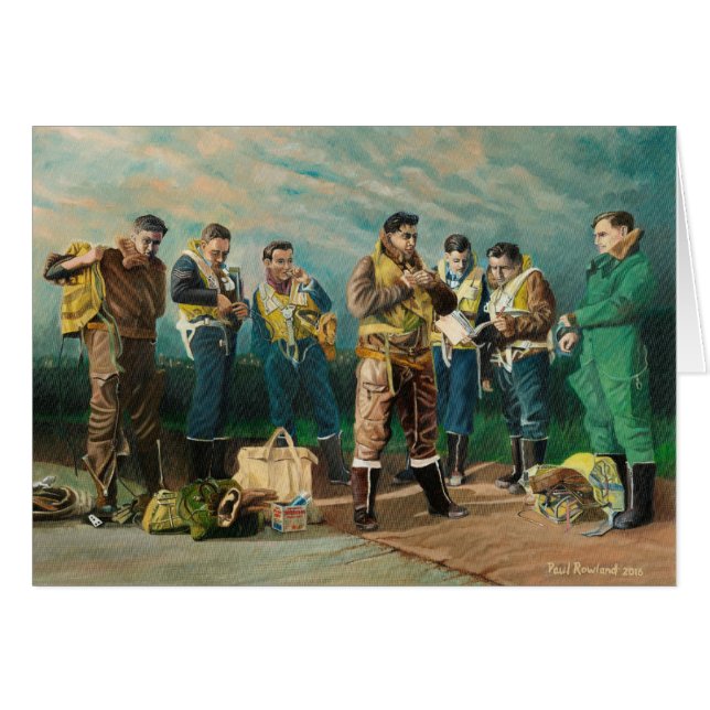 De bomberplaten - blanco kaarten (Voorkant Horizontaal)