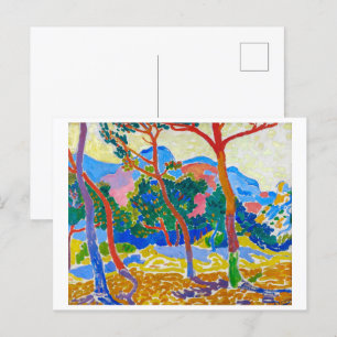 De bomen   Andre Derain   Briefkaart