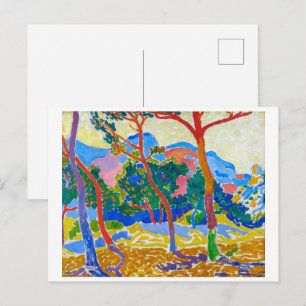 De Bomen Andre Derain Briefkaart