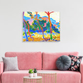 De bomen | Andre Derain | Canvas Afdruk (Insitu (Woonkamer))