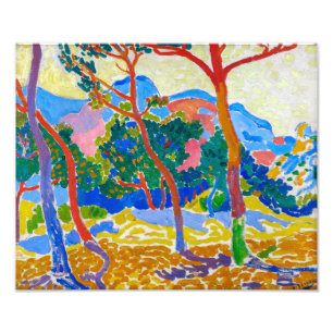 De bomen Andre Derain Foto Afdruk