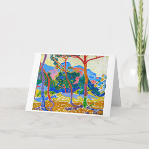De bomen Andre Derain Kaart
