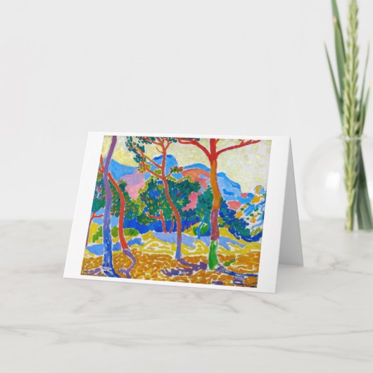 De bomen | Andre Derain | Kaart (Voorkant)