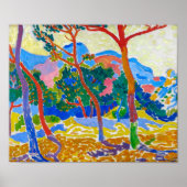 De bomen | Andre Derain | Poster (Voorkant)