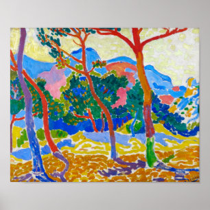 De bomen Andre Derain Poster