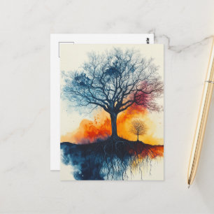 De Bomen Briefkaart