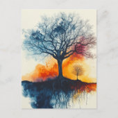 De Bomen Briefkaart (Voorkant)