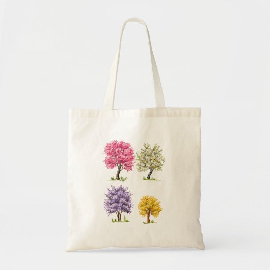 De bomen in heilige kleuren mevrouw. tote bag (Voorkant)