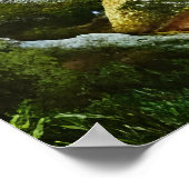 De bomen in het bos | AI Art Poster (Hoek)