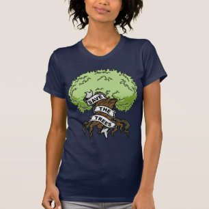 De bomen opslaan t-shirt