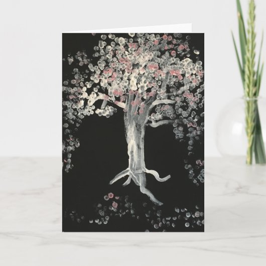 De Bomen van de Bloesem van de kers in Japan Kaart (Voorkant)