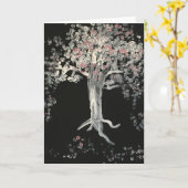 De Bomen van de Bloesem van de kers in Japan Kaart (Gele Bloem)