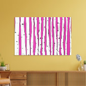 De Bomen van de geboorte u Achtergrondkleur kiest Canvas Afdruk (Insitu (Woonkamer))