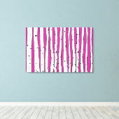 De Bomen van de geboorte u Achtergrondkleur kiest Canvas Afdruk (Insitu (Houten vloer))