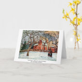 De Bomen van de kastanje in Louveciennes door Kaart (Gele Bloem)