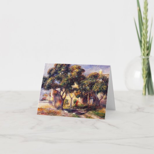 De Bomen van de mispel, Cagnes Kaart (Voorkant)