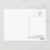 De bomen van gisteren, briefkaart (Achterkant)