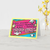 De Bon van de omhelzing - wenskaart Kaart (Gele Bloem)