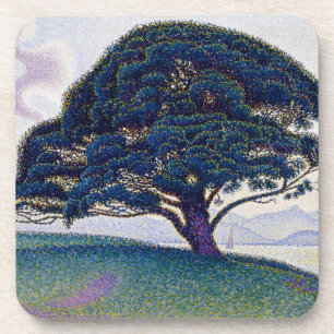 De Bonaventure-pijnboom, olieverfschilderij, Paul  Bier Onderzetter
