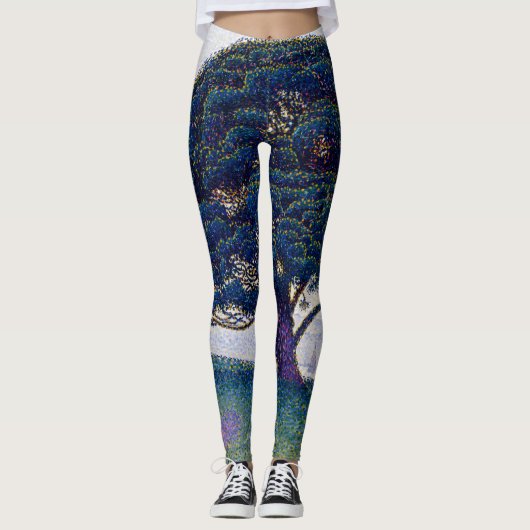 De Bonaventure Pine - Paul Signac Leggings (Voorkant)