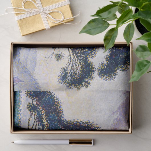 De Bonaventure Pine - Paul Signac Tissuepapier (Geschenk)