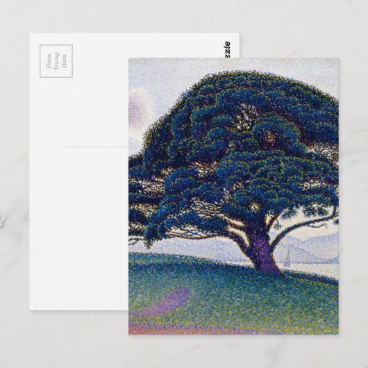 De Bonaventure Pine van Paul Signac Briefkaart (Voorkant / Achterkant)