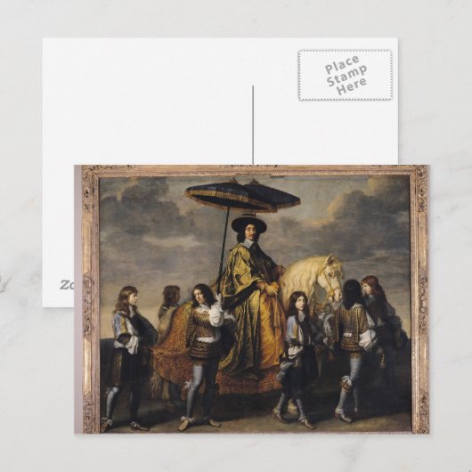 De bondskanselier briefkaart (Voorkant / Achterkant)