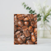 De Bonen van de koffie Briefkaart (Staand voorkant)