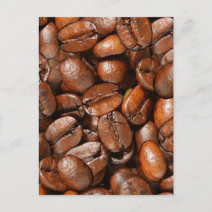 De Bonen van de koffie Briefkaart