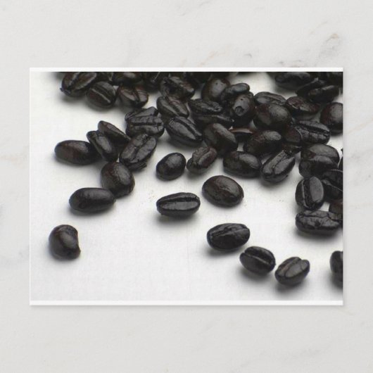 De Bonen van de koffie Briefkaart (Voorkant)