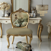 De bonne grâce Zwaan & Bloemenmeer Tissuepapier