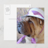 De Bonnet van Pasen Feestdagenkaart (Voorkant / Achterkant)