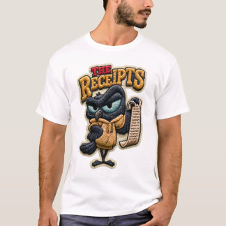 De Bonnetjes Grappige Kraai Borduurpatch Cadeau T-shirt