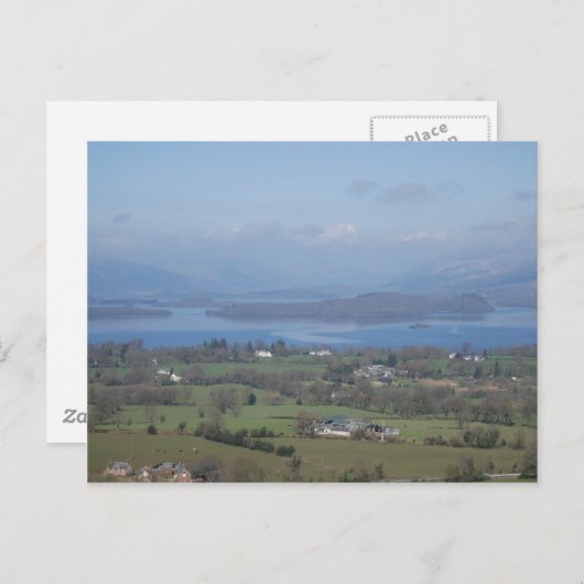 De Bonnie Banks of Loch Lomond Briefkaart (Voorkant / Achterkant)