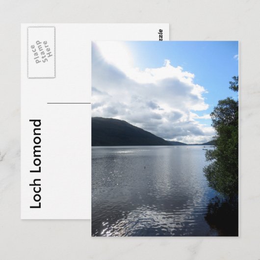 De Bonnie Banks of Loch Lomond Briefkaart (Voorkant / Achterkant)