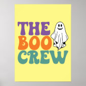 De Boo Crew - Ghost - Grappig Halloween Poster (Voorkant)