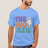De Boo Crew - Ghost - Grappig Halloween T-shirt (Voorkant)