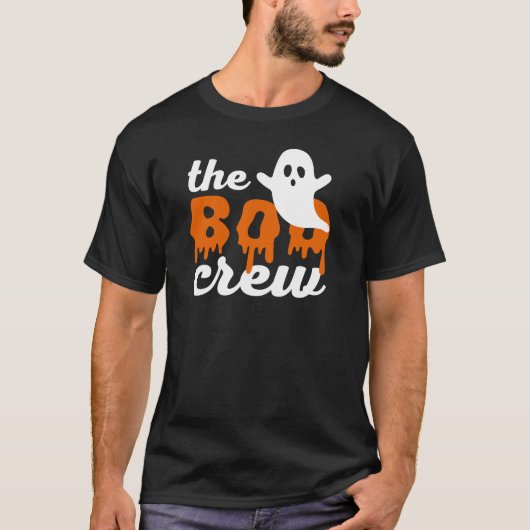 De Boo Crew Grappig Halloween Familie Matching Gif T-shirt (Voorkant)