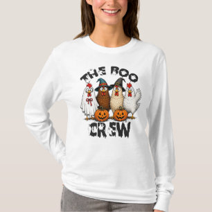De Boo Crew, Grappige Halloween Kip T-shirt