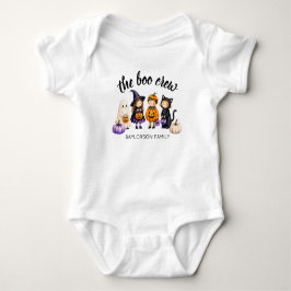 De Boo Crew Halloween Familie Persoonlijk Romper